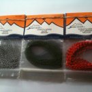 TARANTU LEGS Barred ROUND RUBBER Fly tying MED   GRAY