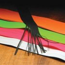 ROUND RUBBER LEGS size: REGULAR Fly tying    BLACK
