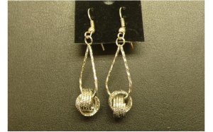 Silver plated earrings