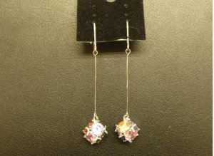 Silver earrings