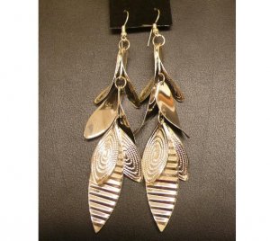 Silver earrings