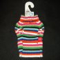 Pet Central Dog Biege Bone & Stripes Sweater Size Small NEW!