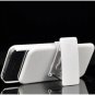 Deluxe Rubberized Hard Case Cover + Belt Clip Holster w/ Stand For iPhone 4S 4G(WHITE)