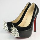 Hottest Red Sole Black Pump Shoes Dress Shoes With Spikes