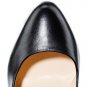 Big Lips 120mm Leather Pumps Black