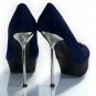 2012new fashion hot sale suede high heel shoes