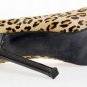 sexy leoprard skin point black sole punps