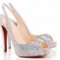 new style diamond fish toe shiny high heels
