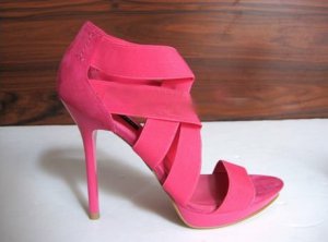 latest bright red high heels\15cm pumps