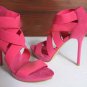 latest bright red high heels\15cm pumps