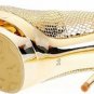 top designer golden snake skin high heels