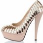 newest design elegant ladies high heel shoes with best price 2012