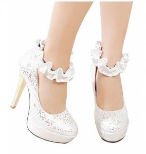 hot sell and newest design women sweet shoes,high heel shoes