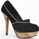 nice lady platform high heel shoes with best design