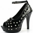 women platform crystal high heel shoes with best price
