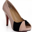 Pink girl &lady high heel shoes/red bottom pumps