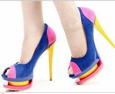 2012 new spring beautiful women high heel shoes with best design and price