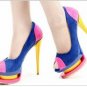 2012 new spring beautiful women high heel shoes with best design and price