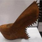Hot sell spike wedge women shoes high heel