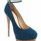 Sexy high heel dress shoes  -drop shipping Ladies blue dress shoes