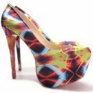 Fashion platform high heel shoes for woman