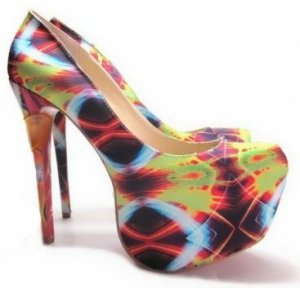 Fashion platform high heel shoes for woman
