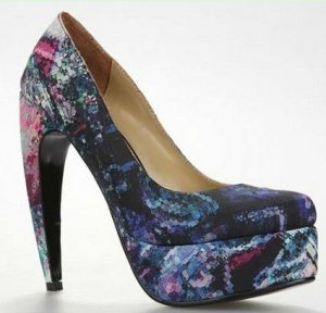 Fashion platform high heel shoes Fashion shoes 2012