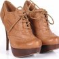 High heel platform leather shoes World best leather shoes Leather shoes women