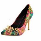 2012 sexy genuine leather shoes woman high heel