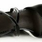 fashion black leather dress high heels/high wedge shoes