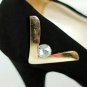 Top design platform women's shoes with metal chaims and diamond