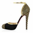2012 sexy ladies' summer dress high heels with meshy heel