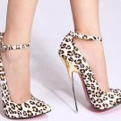 hot selling amazing spring and summer leopard high heels