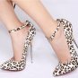 hot selling amazing spring and summer leopard high heels