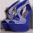 fashion modern ladies' summer crastal high heel shoes