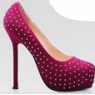 Fashion spike women's spring dress shoes /high heels 2012
