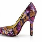 New woman design brand fashion shoes 2012/colorful high heels