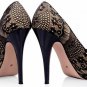sexy top design exotic peacock further-like high heel shoes