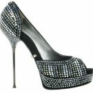 2012 new hot sell hot drilling lady high heel shoes