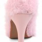 hot selling ! 2012 new design pink patent wool high heel sandals shoes