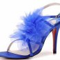 2012 purple romantic women high heel sandals shoes with new style