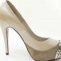 elegant women high hell sandals shoes with a specially toe