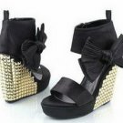 best design women platform high heel sandals with a special heel