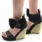 best design women platform high heel sandals with a special heel