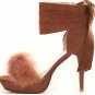 romantic women new design high heel sandals hot selling