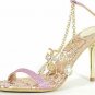 new arrival crystal noble lady wedding sandals/shiny diamond with chaim pumps