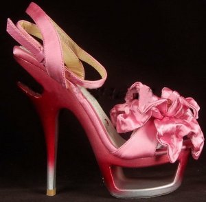 rose red sexy party platform heels/beautiful flower&diamond &double bottom pumps