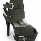 special black women shoes fashion pee-toe sandals 2012