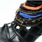 trendy piercing sandals beautiful high heel shoes for ladies/colorful pearl pumps
