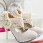 high heel suede pumps for hot girl in 2012/beautiful flower/ shiny diamond /fine jute pumps